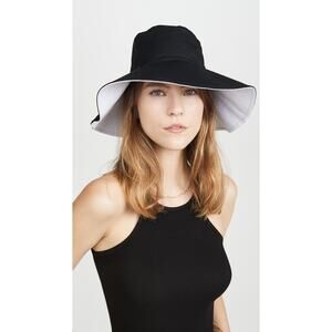 Hat Attack Reversible Black & White Packable Hat